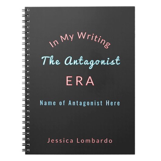 書パーソナライズされた手 ノートブック (正面)