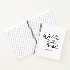 書パーソナライズされた本を読 ノートブック