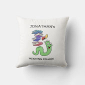 書パーソナライズされた虫枕 クッション (裏面)