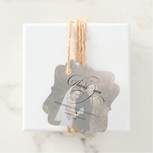 書パーソナライズされた道台本の写結婚真 フェイバータグ (インサイチュ)