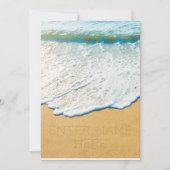 書ビーチ名 案内状 (正面)