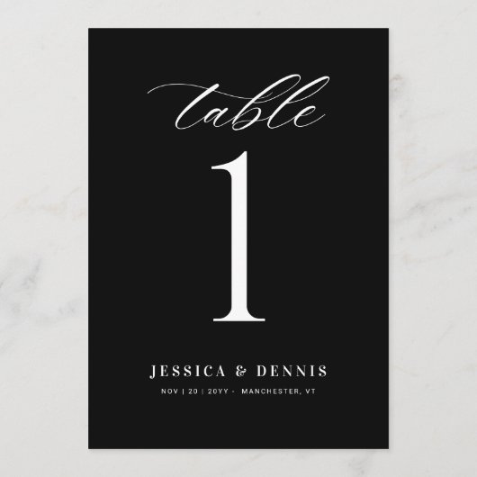 書ミニマルエレガント字の表の番号 (裏面)