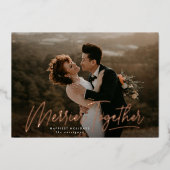 書メリーの写真 箔シーズンカード (正面)