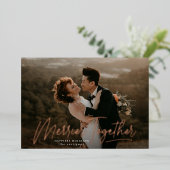 書メリーの写真 箔シーズンカード (立ち正面)