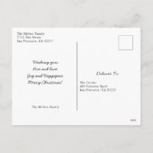 書メリーモダン跡(写真) シーズンポストカード (裏面)