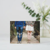 書モダンアート跡の写真日付の保存 案内ポストカード (スタンド正面)