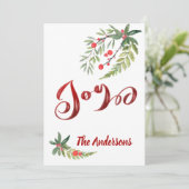 書モダンエレガント喜び植物学 シーズンカード (スタンド正面)