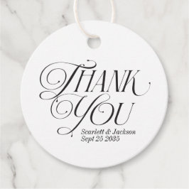 書モダンエレガント字の台本 フェイバータグ