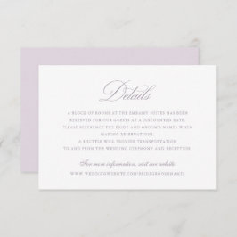 書モダンエレガント字の結婚詳細 招待状