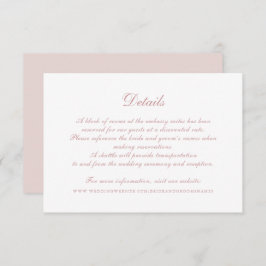 書モダンエレガント字の結婚詳細 招待状