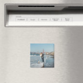 書モダンエレガント書は日付のM結婚を保存 マグネット (インサイチュ (食洗機))