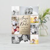 書モダンスタイリッシュ字Script 8数々の写真 セーブザデート (スタンド正面)