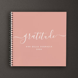 書モダンミニマル書ガーリー感謝ジャーナル ノートブック