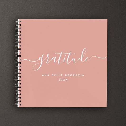 書モダンミニマル書ガーリー感謝ジャーナル ノートブック