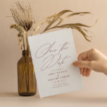 書モダンミニマル書ソフト結婚ブルゴーニュ セーブザデート<br><div class="desc">スタイルの良いニュースを発表しエレガントて、書を特徴とする日付カーエレガントドを保存。裏面には、ゲストに提供したい追加詳細のためのスペースが多く用意されている。</div>