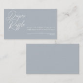 書モダンミニマル道 |おむつラッフルエンクロス エンクロージャーカード (正面/裏面)