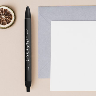 書モダン名 黒ボールペン