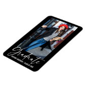 書モダン墨筆の卒業発表 マグネット (左側)