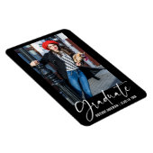 書モダン墨筆の卒業発表 マグネット (右側)