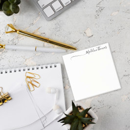 書モダン字スクリプト名 ポストイット