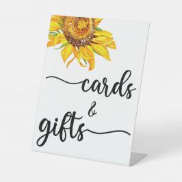 書モダン式の結婚式のカードとギフト台 台座サイン