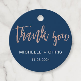 書モダン素朴字結婚式の引き出物ラベル フェイバータグ