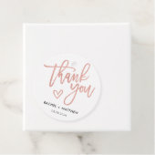 書モダン素朴字結婚式の引き出物ラベル フェイバータグ (インサイチュ)