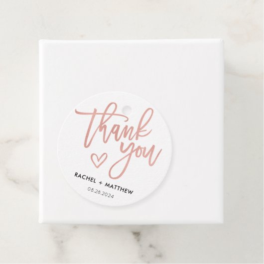 書モダン素朴字結婚式の引き出物ラベル フェイバータグ (インサイチュ)