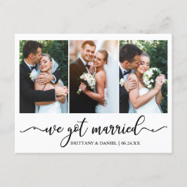 書モダン結婚したWeの得3結婚枚の写真 ポストカード