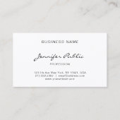 書モダン記素最小限エレガント平野 名刺 (裏面)