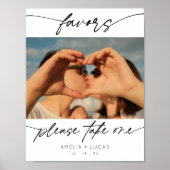 書モダン跡の写真を優先 ポスター (正面)