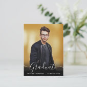 書モダン跡の卒業写真の発表 ポストカード (スタンド正面)