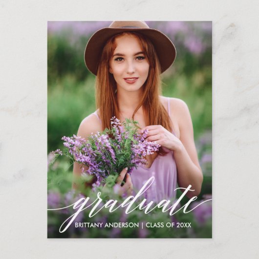 書モダン跡の大学院写真 ポストカード (正面)