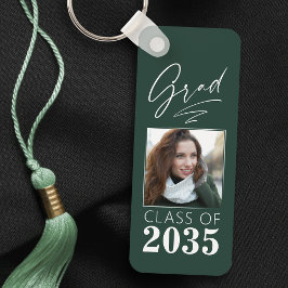 書モダン跡インクスクリプトGrad写真2面 キーホルダー