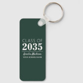 書モダン跡インクスクリプトGrad写真2面 キーホルダー (裏面)