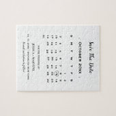 書モダン跡カレンダー非写真保存日 ジグソーパズル (横)