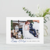 書モダン跡ブルーインクスク結婚リプトの写真 シーズンカード (スタンド正面)