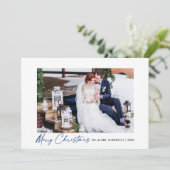 書モダン跡ブルーインクスク結婚リプトの写真 シーズンカード (スタンド正面)