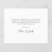 書モダン跡9写真結婚コラージュ感謝していズ (裏面)