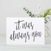 書モダン道いつもあなただった (スタンド正面)