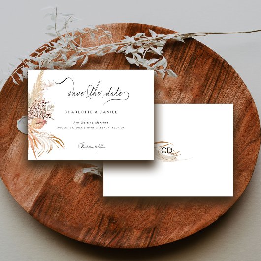 書モダン道お洒落の台本 セーブザデート