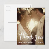 書モダン道の写真結婚のブラシ ポストカード (正面/裏面)