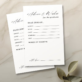 書モダン道の卒業アドバイス&ウィッシュ