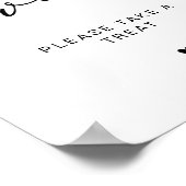 書モダン道の愛は甘い結婚しるし ポスター (角)