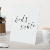 書モダン道の結婚キッズテーブル 台座サイン (インサイチュ)