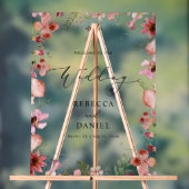 書モダン道の結婚歓迎 アクリルサイン (ニュートラル)