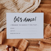 書モダン道は踊ろう歌のリクエスト エンクロージャーカード