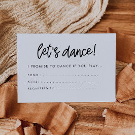 書モダン道は踊ろう歌のリクエスト エンクロージャーカード