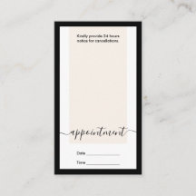 書モダン道アポイントメント縦