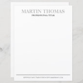 書モダン道シンプルタイポグラフィプロフェッショナル (正面/裏面)